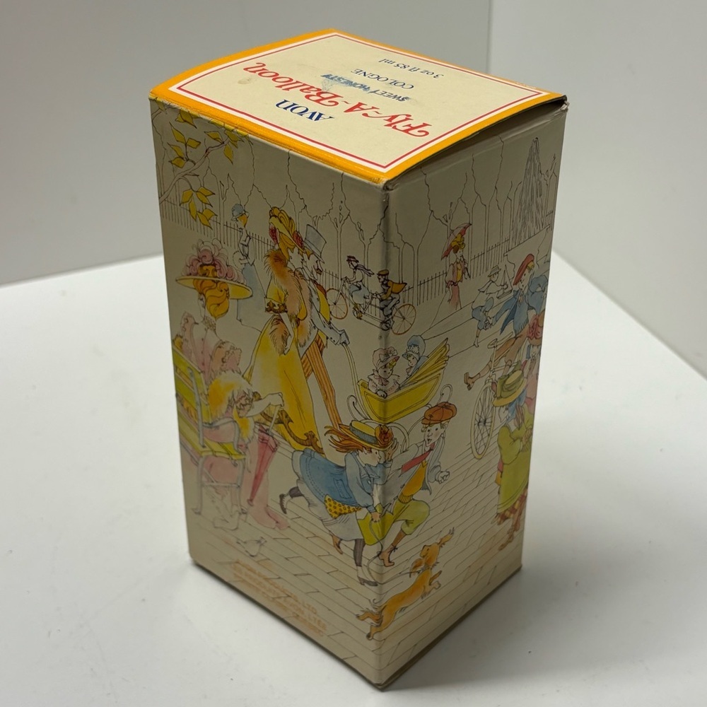 Vintage new in box Avon Fly-a-Balloon Sweet Honesty cologne. - Picture 2 of 12